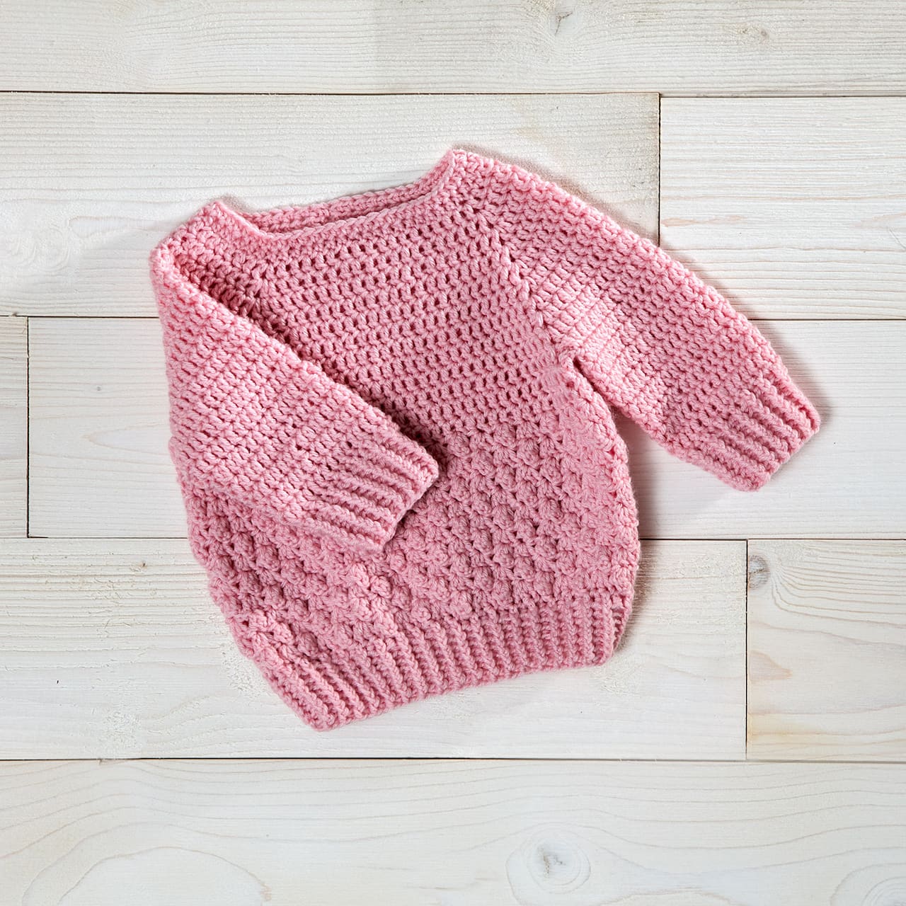 Loops &#x26; Threads&#xAE; Wellness Baby&#x2122; Crochet Baby Pullover
